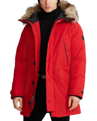 Polo Ralph Lauren Annex Faux Fur Trimmed Down Parka | Bloomingdale's