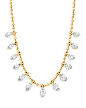 Bloomingdale's - Diamond Drop Necklace in 14K Yellow Gold, 0.50 ct. t.w. - 100% Exclusive