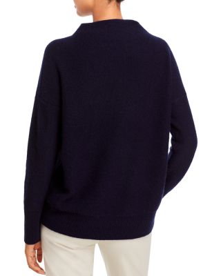 Boiled Cashmere Funnel Neck Sweater