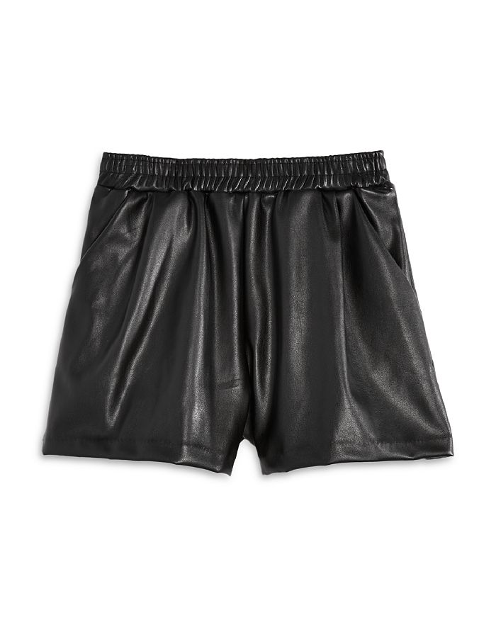 Leather shorts outlet for girls