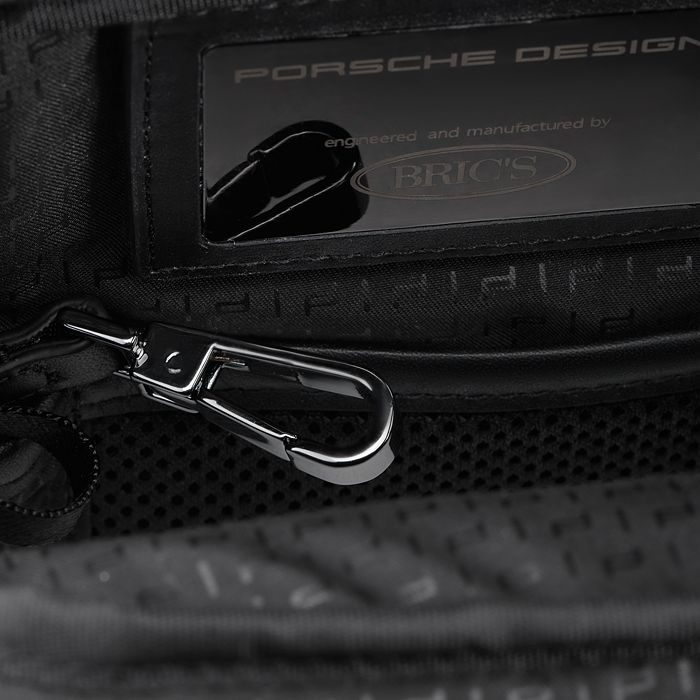 Shop Porsche Design Bric's  Roadster Shoulder Bag S In Black