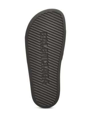 Balenciaga Women's Logo Slide Sandals | Bloomingdale's
