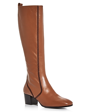 CHLOÉ WOMEN'S GOLDEE BLOCK HEEL BOOTS,C21S40142