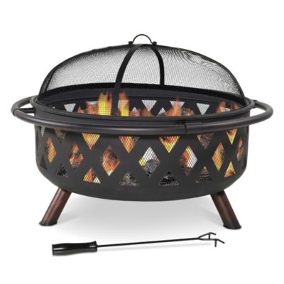 Sunnydaze Decor - Crossweave Fire Pit