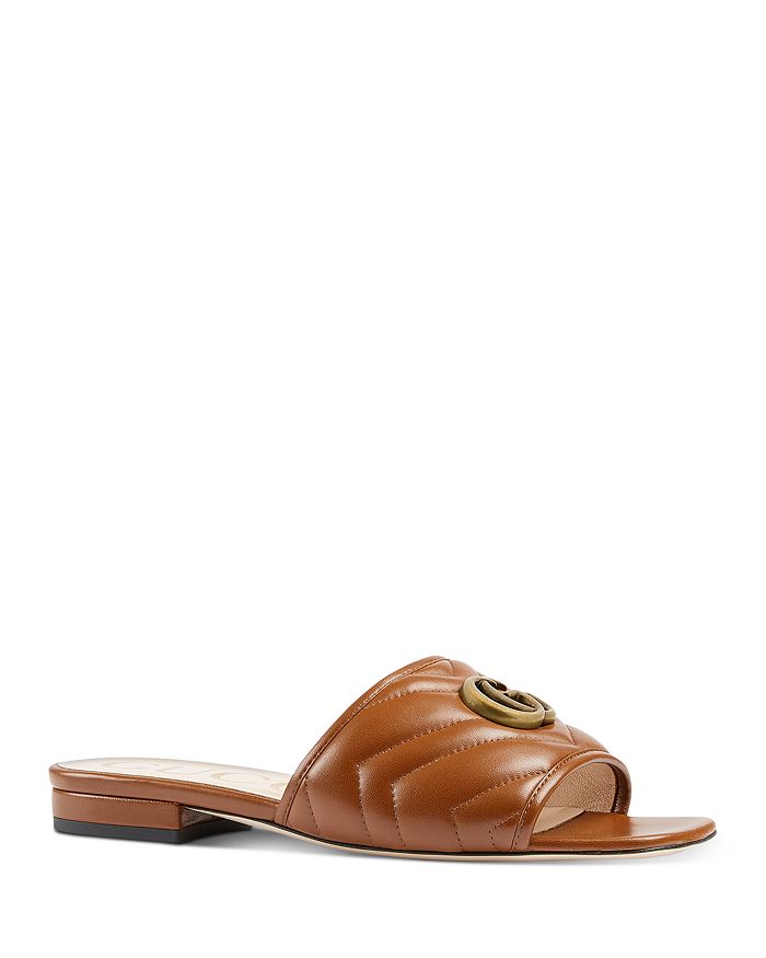 gucci women's double g slide sandals