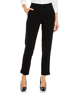 Shop Theory Ibbey Admiral Crepe Straight Pants - 100% Exclusive In Black