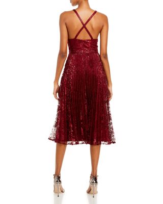 bloomingdales red dress