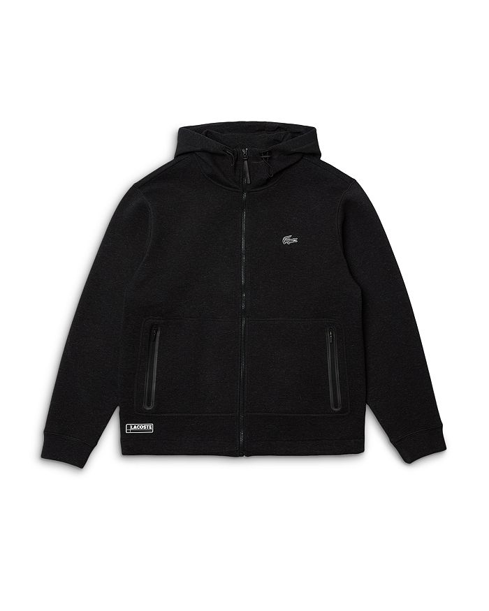 Lacoste Stretch Classic Fit Hoodie In Lightening