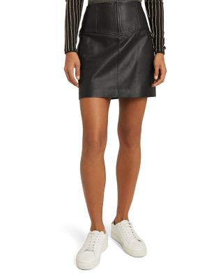 black below knee pencil skirt