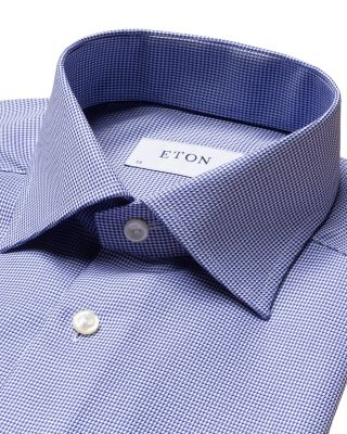 Houndstooth Contemporary Fit Dress Shirt