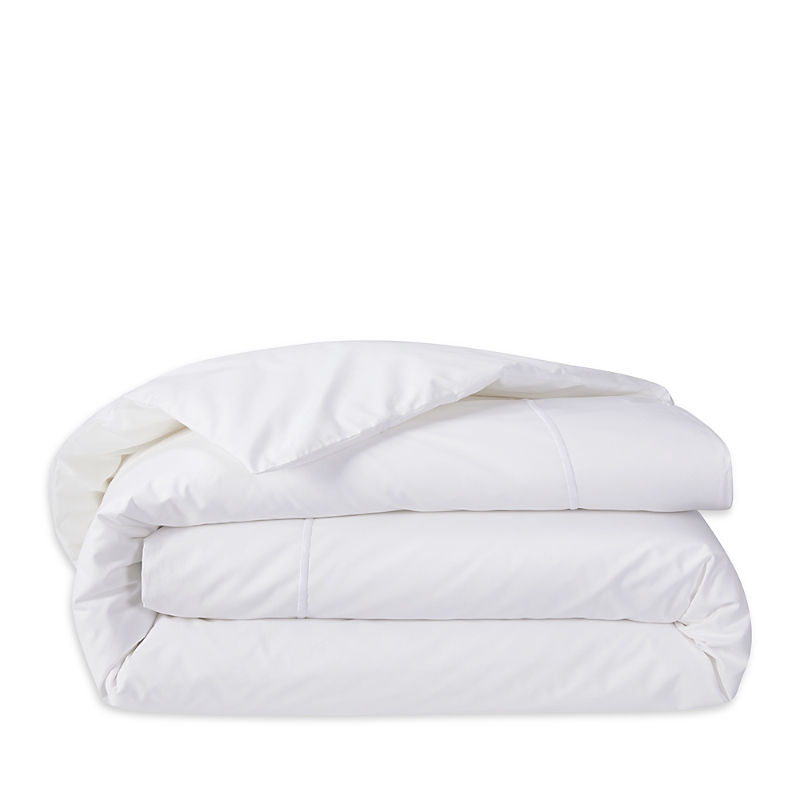 Yves Delorme Athena Duvet Cover, Twin In Blanc