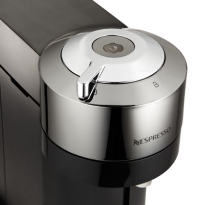 Vertuo Next Deluxe by Breville with Aeroccino Milk Frother, Dark Chrome