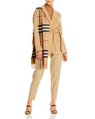 Classic Check Cashmere Scarf