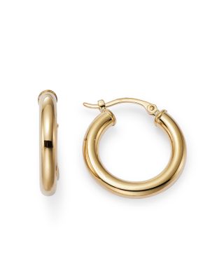 bloomingdales gold minimalist earrings