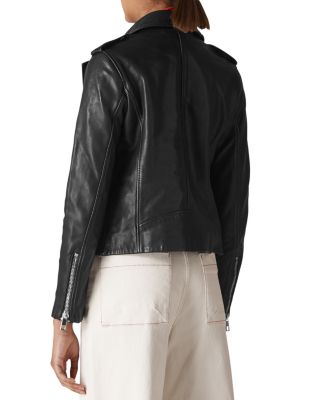 Agnes Leather Moto Jacket