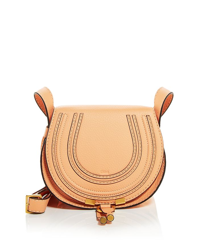 CHLOÉ Marcie Small Leather Saddle Bag