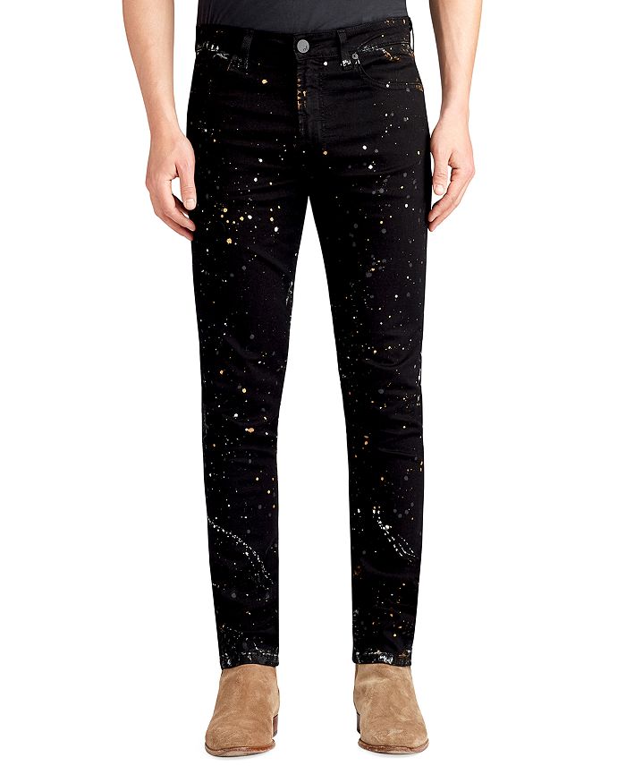 MONFRÈRE MONFRERE Greyson Skinny Fit Jeans in Soho Noir | Bloomingdale's