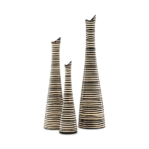 Surya Emily 3-piece Vase Set In Natural