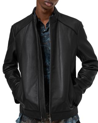 hugo leather jackets