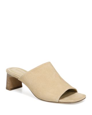 vince suede mules