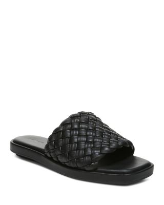 woven slip on sandals