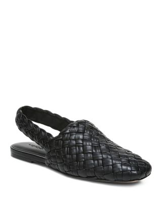 woven slingback sandals