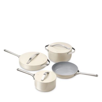 Non-Toxic Ceramic Non-Stick Cookware 7-Piece Set