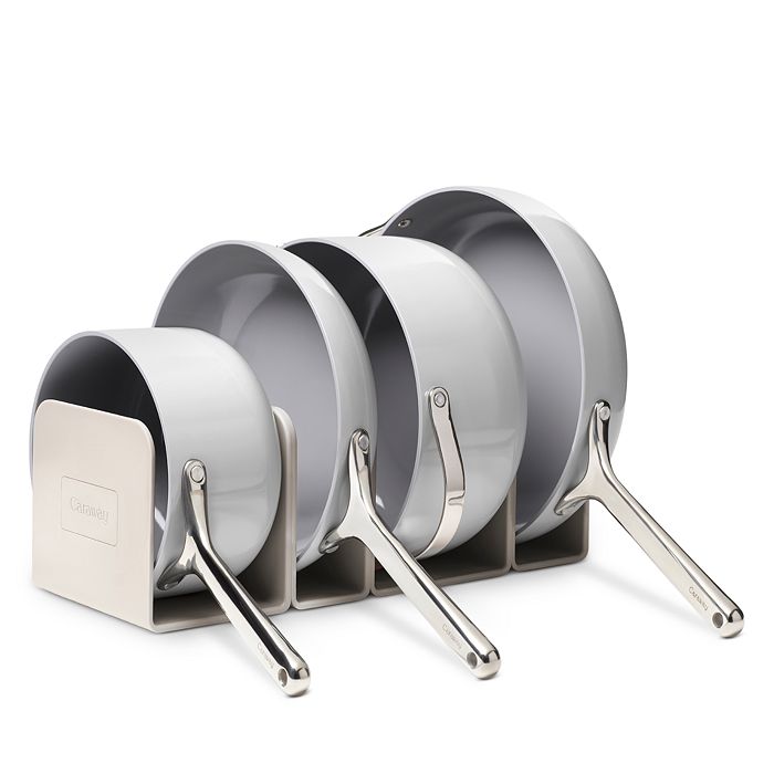 Shop Caraway Non-toxic Ceramic Non-stick Cookware 7-piece Set In Gray