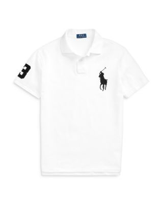 Big Pony Custom Slim Fit Mesh Polo Shirt