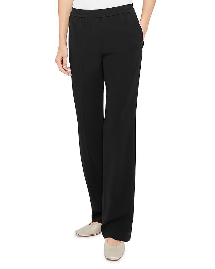 Theory Pull On Straight Leg Pants | Bloomingdale's