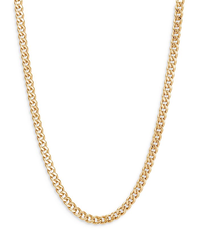 John Hardy 18k Yellow Gold Classic Curb Thin Chain Necklace, 24 In Gold