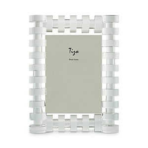 Tizo Clear Rings Crystal Glass 4 x 6 Picture Frame