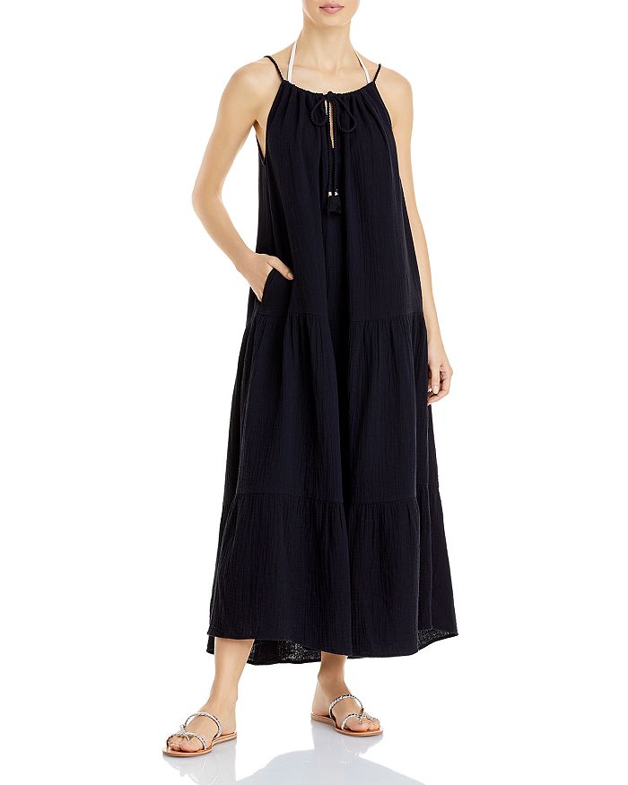 Echo Tiered Breeze Maxi Dress Swim Cover-Up | Bloomingdale's