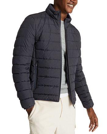 REISS Armstrong Quilted Funnel Jacket | Bloomingdale's