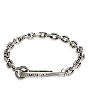 Allsaints Sterling Silver Chunky Link Bracelet