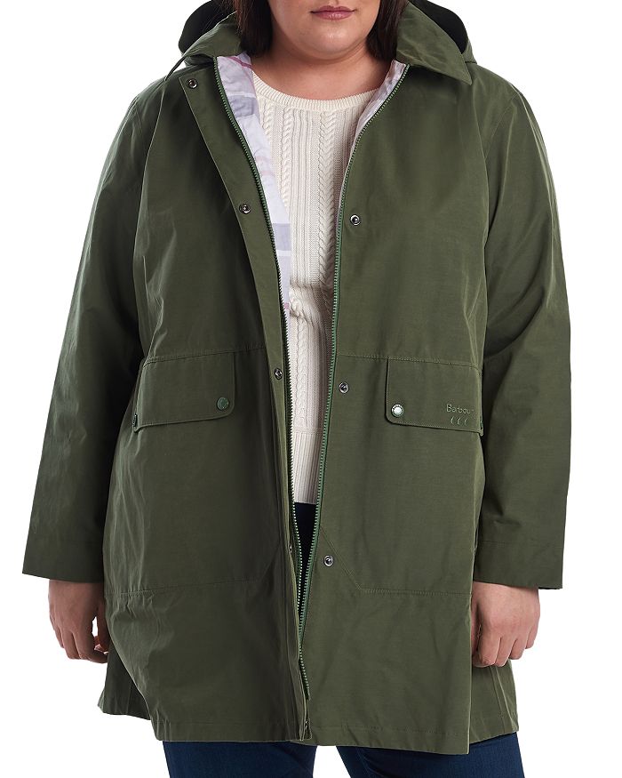 BARBOUR OUTFLOW JACKET PLUS SIZE,LWB0659GN54
