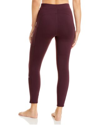 ネットオフ 送料得店  Alo Bloomingdale's | Leggings Drawstring Checkpoint Yoga レッグウェア