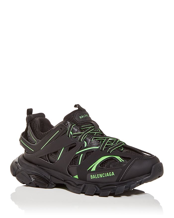 BALENCIAGA MEN'S TRACK LOW TOP SNEAKERS,542023W3AC2