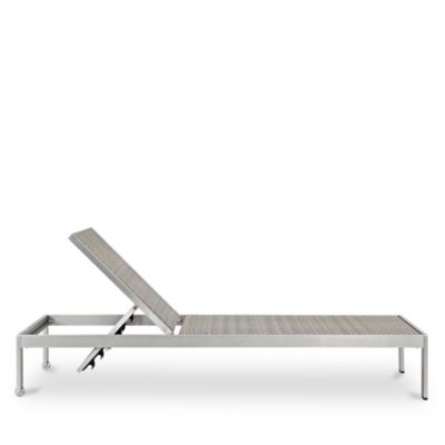 Shore Outdoor Patio Aluminum Rattan Chaise