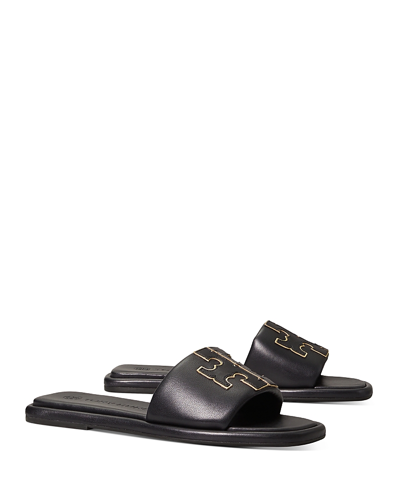 Tory Burch Women's Double T Sport Slide Sandals