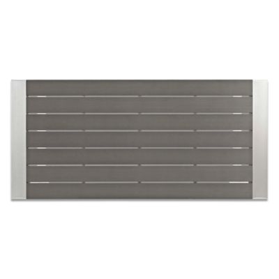 Shore Outdoor Patio Aluminum Rectangle Bar Table