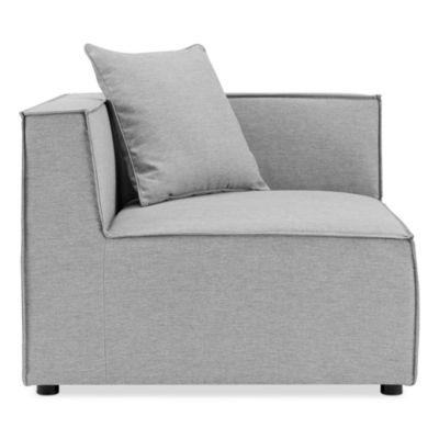 Saybrook Outdoor Patio Upholstered Sectional Sofa Corner Chair