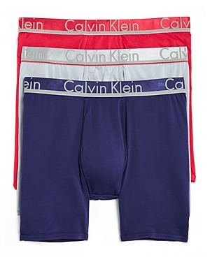 Calvin Klein 3-pack Stretch Boxer Briefs In Horoscope