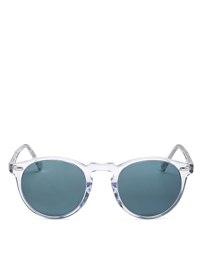 Phantos 50mm round sunglasses discount