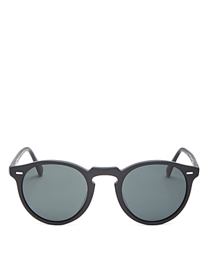 Oliver Peoples Gregory Peck 1962 Ov5456su 1005p1 47 Sunglasses Black In Black/dark Gray