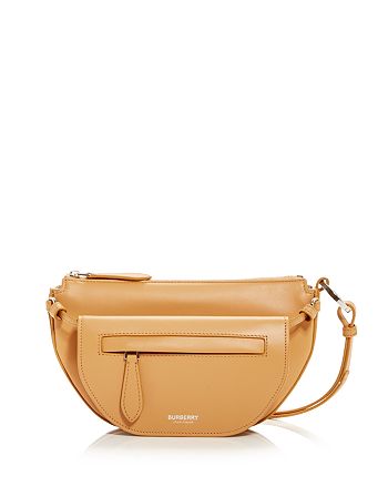 Burberry Mini Double Olympia Leather Shoulder Bag | Bloomingdale's