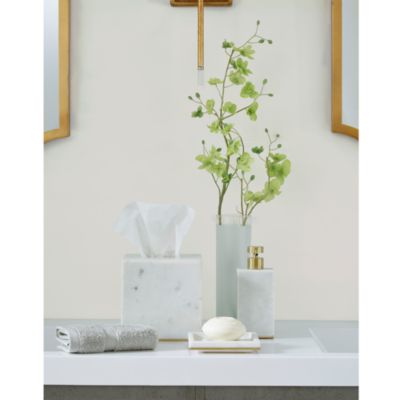 Pietra Marble Bath Accessory Collection