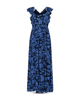 FRENCH CONNECTION - Floral Print Maxi Dress