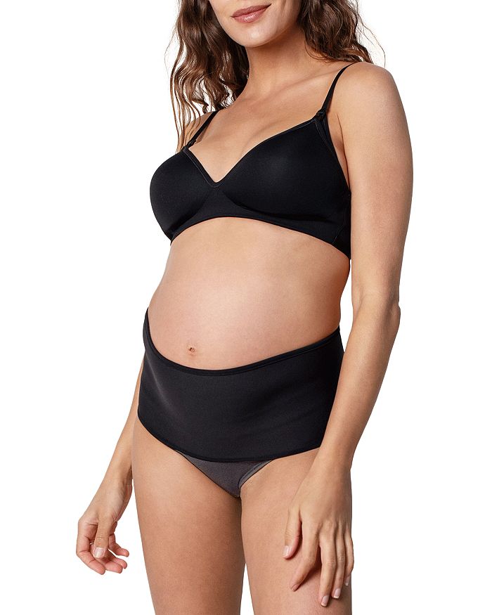 Shop Ingrid & Isabel Maternity Belly Support Belt In Black
