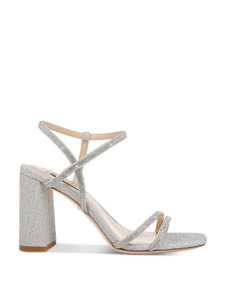 womens silver strappy sandals